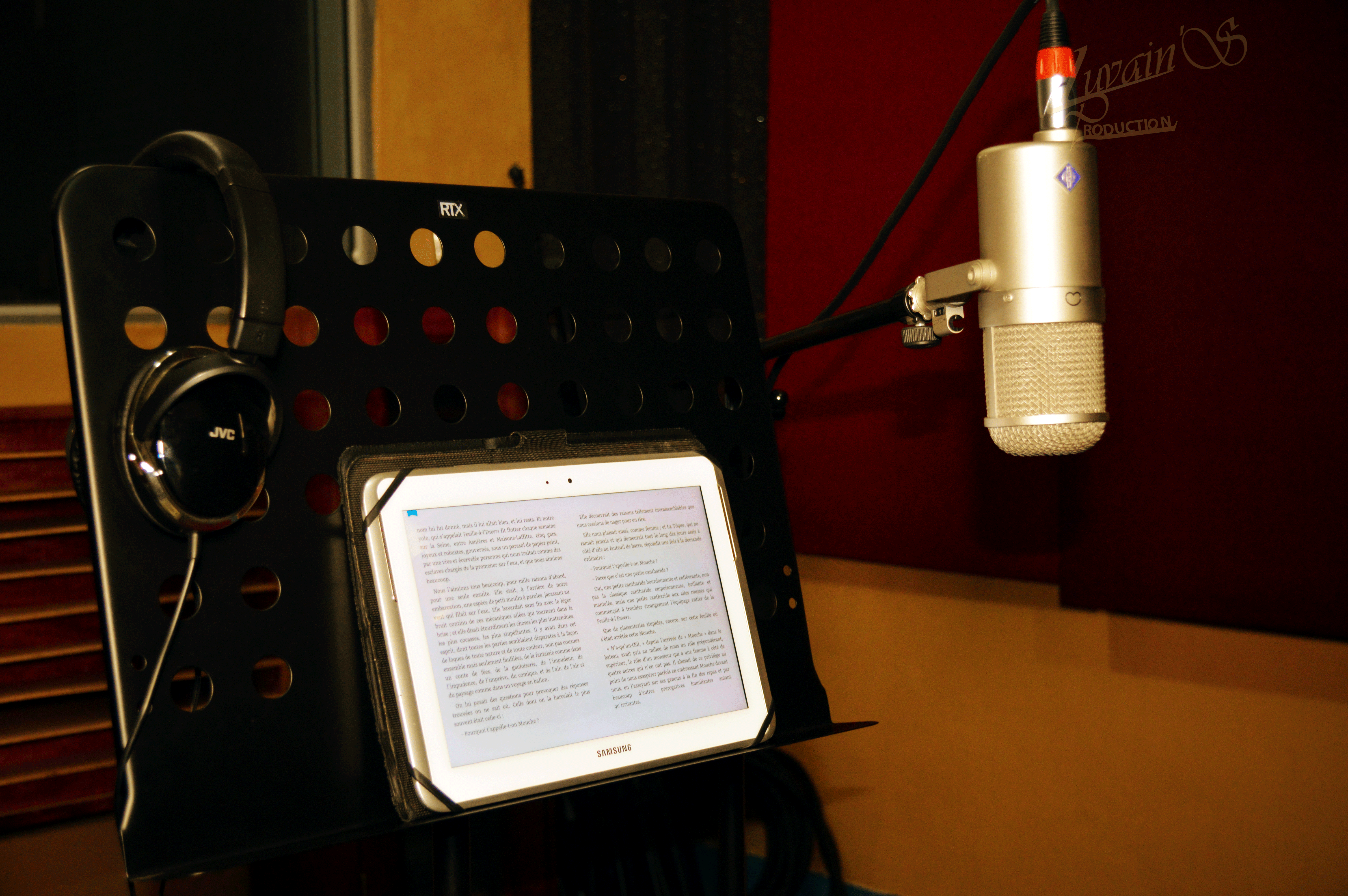 Voix studio FCaudioÉdit