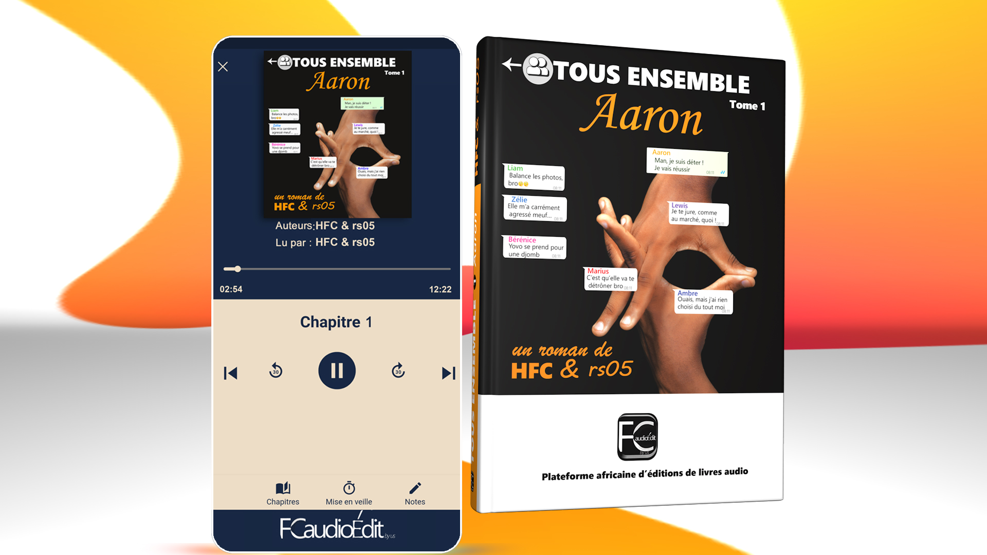 TOUS ENSEMBLE Aaron Livre audio de HFC et RS05 FCaudioÉdit